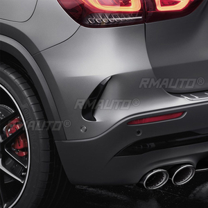 สปอยเลอร์กันชนหลังรถยนต์ ฝาครอบตกแต่งด้านข้างทั้งสองด้าน สำหรับ Mercedes-Benz H247 GLA200 GLA220 GLA250 GLA35 AMG Line 2020+ - Product Image 4