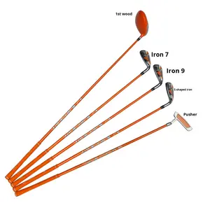 Juego Completo de Palos de Golf Personalizados para Niños, Combinación de Palos de Golf para Hombres y Mujeres Principiantes de 3 a 12 Años, Flex R - Product Image 2