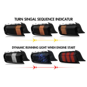 ไฟท้าย LED ขายตรงจากโรงงาน ไฟท้ายแต่ง เหมาะสำหรับ <span class=keywords><strong>Ford</strong></span> <span class=keywords><strong>Mustang</strong></span> 2015-2023 - Product Image 5