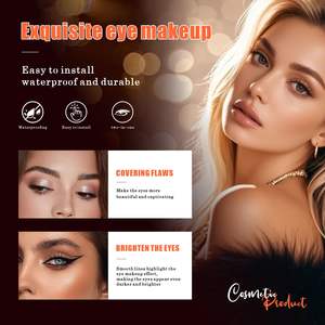 Toptan 8 Renk Tembel Göz Farı Kirpik Çıkartmaları <span class=keywords><strong>3</strong></span>'ü 1 Arada Entegre Kirpik Çıkartmaları Tembel Göz Makyajı Taşınabilir Çıkartmalar - Product Image 5