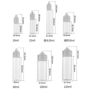 Chai nhỏ giọt nhựa đầu nhỏ 10ml <span class=keywords><strong>15ml</strong></span> 30ml 60ml 100ml 120ml, chai bóp đựng dầu, chai nhựa <span class=keywords><strong>PET</strong></span> đựng chất lỏng có nắp chống giả mạo an toàn cho trẻ em - Product Image 6