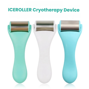 Offre Spéciale : Rouleau de Massage Facial en Métal Glacé, Outil Rafraîchissant en Acier Inoxydable, <span class=keywords><strong>Dermaroller</strong></span> Anti-Rides, Kit de Beauté Faciale pour Salon - Product Image 1