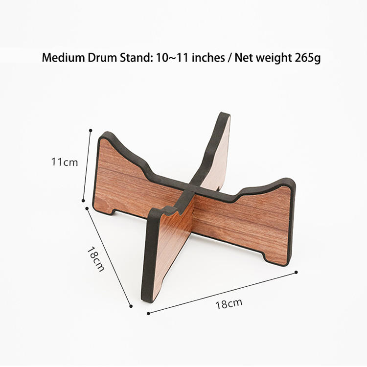 10-11นิ้วสีไม้ธรรมชาติ