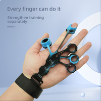 Entrenador de Agarre de Silicona KJ para Rehabilitación de Flexibilidad de Dedos, Ejercitador de Fuerza para Muñeca y Antebrazo, Entrenamiento de Agarre de Cinco Dedos