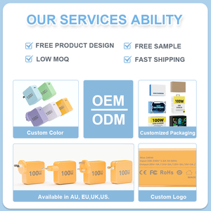 <span class=keywords><strong>Chargeur</strong></span> multiport 100W QC PD 3.0 GaN, <span class=keywords><strong>chargeur</strong></span> <span class=keywords><strong>rapide</strong></span> pour Xiaomi <span class=keywords><strong>iPhone</strong></span> <span class=keywords><strong>Samsung</strong></span> Macbook ordinateur portable téléphone portable portable tout-en-un - Product Image 3