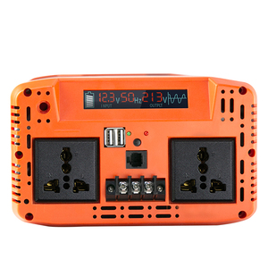 12v/24v a 220v 1200w / 2500w Power Pure Sine Wave Potencia Inversor With LCD and Remote <b>Control</b> 1.2kw / 2.5kw Onduleur - Product Image 4