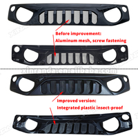 Calandre avant Off-Road Angry Face pour Suzuki Jimny JB64 JB74 2018-2025 |   Grille en maille ABS pour Jimny 3/5 portes, accessoires de modification