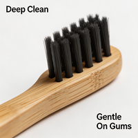 Têtes de rechange pour brosse à dents électrique 100 % biodégradables et écologiques en poils de sanglier et de cheval, souples, pour usage domestique