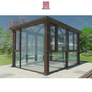 Offre à durée limitée, véranda fermée, usine directe quatre saisons, jardin d'hiver, maisons en verre, véranda en aluminium - Product Image 4