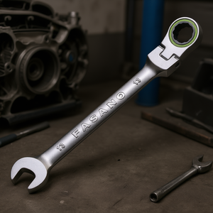 Llave Combinada Fasano de 13 mm con Cabezal de Trinquete, Herramienta de Reparación Automotriz - Product Image 3