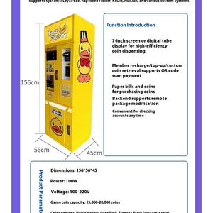 Máquina de Cambio de Monedas Automática Inteligente para Grupos de EE. UU. con Verificación de Nuevos Tonos y Cambio de Monedas para Juegos Operados con Monedas, 1 Año de Garantía en Inglés - Product Image 4