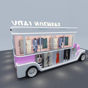 Nuovo Arrivo 2025 Outlet di Fabbrica Vendita Calda Camion Mobile per <span class=keywords><strong>Abbigliamento</strong></span> Femminile Rimorchio Carrello - Product Image 4