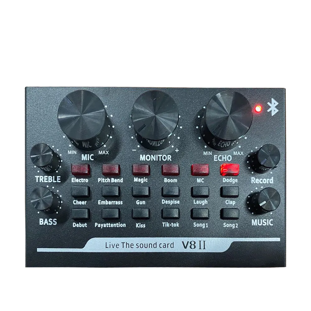 BMG V8II Audio M Audio Usb การ์ดเสียงสำหรับ Brocasting สด