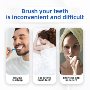 Comprimés de dentifrice écologiques portables pour voyage, soin buccal, élimination des taches, dentifrice blanchissant à la niacinamide pour hommes - Product Image 5