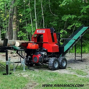Processeur <span class=keywords><strong>de</strong></span> bois à essence approuvé CE Rima 30 tonnes/<span class=keywords><strong>fendeur</strong></span> <span class=keywords><strong>de</strong></span> bûches/coupe-bois avec convoyeur à bûches - Product Image 1