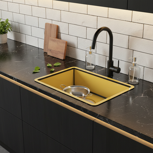 [BAEKJO] Évier en émail 540 BLACK-LINE durable avec finition résistante à la corrosion et à la chaleur pour une qualité longue durée - Product Image 3