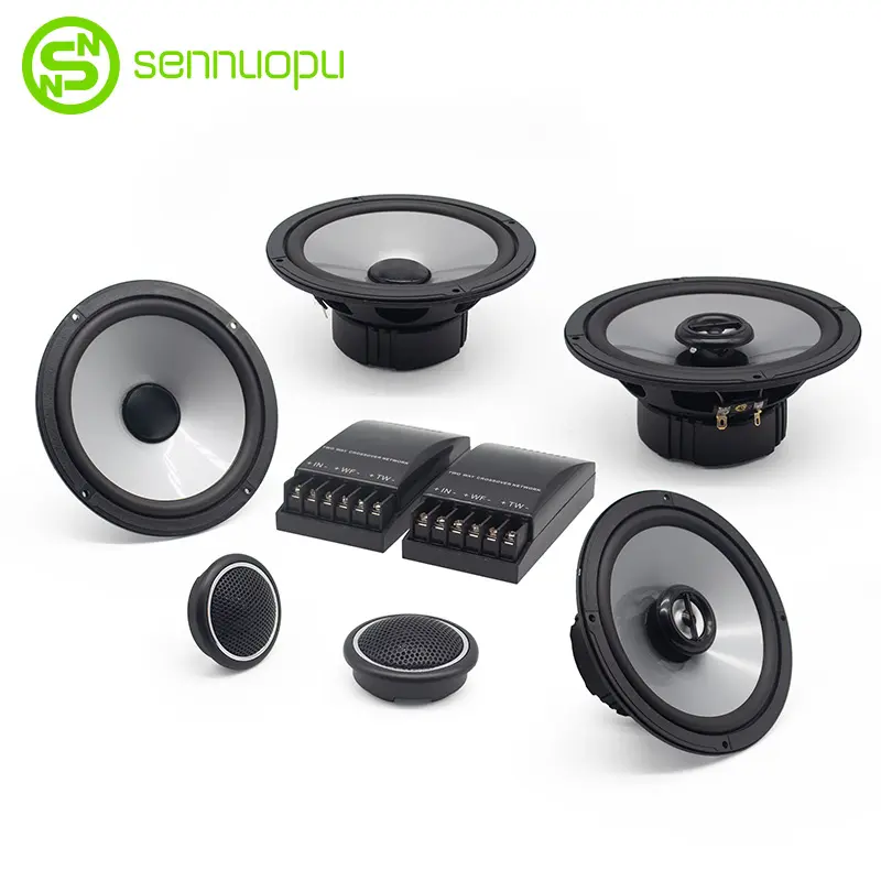 Sennuopu SK-6 Speaker Mobil Penyambung Pasif Penyambung 2 Cara Tweeter 45 Watt Tiap Subwoofer Speaker Audio Mobil