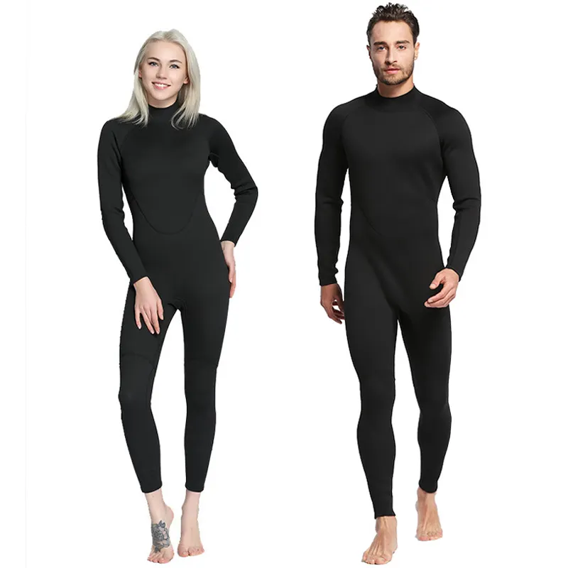 High Quality Customized Women Men Diving Swimming Anti UV 2mm Diving Long Sleeve Wetsuit Neoprene Full Body Wet Suit