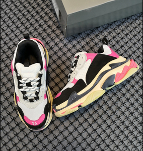 Chaussures de sport décontractées pour hommes, modèle triple, de créateur, OEM ODM, en matériau de qualité supérieure, basses, style Dad Shoes, pour la course à pied et le quotidien - Product Image 2
