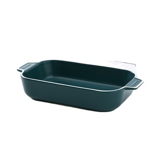 Plato Rectangular para Hornear de 7 Pulgadas, Resistente al Calor del Horno de Microondas, Platos para Hornear de Porcelana, Vajilla de Cerámica para Cocina Doméstica - Product Image 4