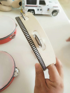 Venta al por mayor OEM: Mini tambor decorativo de madera de 4 pulgadas, personalizado para bodas, recuerdos de fiesta - Product Image 3