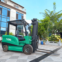 Chariot élévateur électrique 2,5 tonnes avec poutre de charge renforcée, chariot élévateur pour les opérations de manutention de marchandises en vrac en entrepôt intérieur