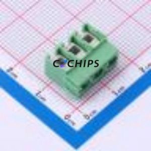 1935174 Screw Terminal Block Through hole Component (THT),P=5mm Connector ( Construction: 1x3P )( Pitch: 5mm )( Color: Green ) - Product Image 1