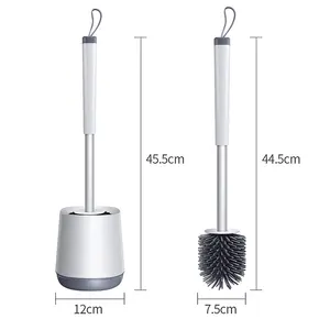 High quality silicone toilet brush white toilet brush silicone for hotel room