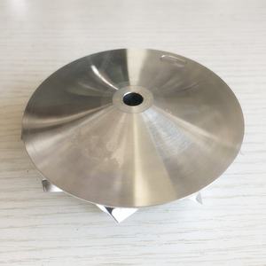 HX35 53.88/78.00毫米5 + 5叶片高性能涡轮铣削/铝2618/方坯压缩机轮 - Product Image 3