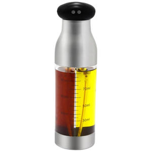 Bouteille pulvérisatrice d'huile 2-en-1 en acier inoxydable écologique pour barbecue, cuisine, cuisson et rôtissage - Product Image 1