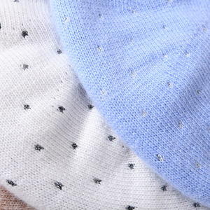 Artiste <span class=keywords><strong>français</strong></span> chaud laine bérets chapeau Double couche épais vêtements de rue mode Vintage uni couleur unie hiver femmes élégant béret - Product Image 2