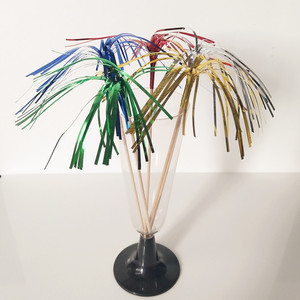 Colorful Toothpick Umbrella Cocktail Straw Set Disposable Party Decoration 8cm Wide Zhejiang Origin - Product Image 1