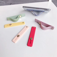 Support de téléphone portable en silicone promotionnel pas cher, portable, pour iPhone, disponible dans toutes les couleurs
