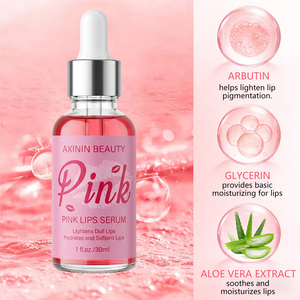Huile à lèvres Aixin Private Label, lotion hydratante en profondeur qui peut faire des lèvres pulpeuses, sérum pour lèvres roses - Product Image 2
