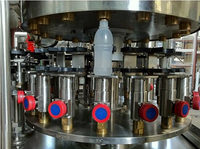 Ligne de production de remplissage d'eau minérale pure de haute technologie 2000 ~ 10000 litres par heure/Machine d'embouteillage d'eau de table à lait automatique