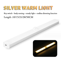 Howlighting Main Swap Capteur Sous Armoires Placard Cuisine Armoire Lampe Batterie Éclairage PIR Motion Sensor LED Night Light