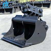 RB RB100 Cucharón Inclinable de Ingeniería Totalmente Personalizado OEM/ODM Q355/NM400/Q460 Certificado CE Accesorio para Excavadora con Apertura de Mandíbula de 1200mm