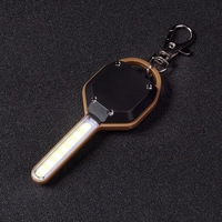 Haute qualité ABS vélo nuit voiture clé pendentif éclairage d'urgence Camping lumière porte-clés anneau porte-clés