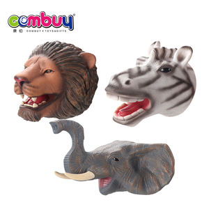 Marionnette à main en plastique réaliste d'animaux sauvages avec 6 pièces - Product Image 4