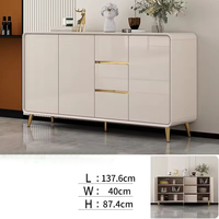 Buffet moderne en bois massif de haute qualité, écologique, de style européen, pour salle à manger, bar à domicile, salon, multifonctionnel, personnalisable