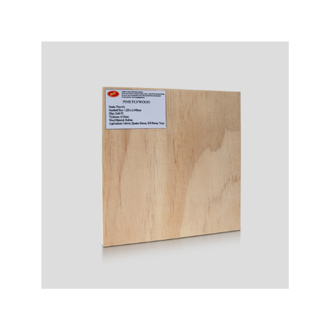 Vietnam Manufacturer's AA Grade 18mm Thickness Pine Plywood Long-Lasting 6-8 Times Reuse Low Price Anti-Slip 4x8 E0 Furniture