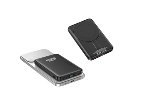 Power Bank LC03 per 4 Dispositivi Simultaneamente, Ricarica Wireless 15W, Cablata 20W PD, Cavo Type-C Integrato, Magnete N52, Certificato CE FCC RoHS - Product Image 1
