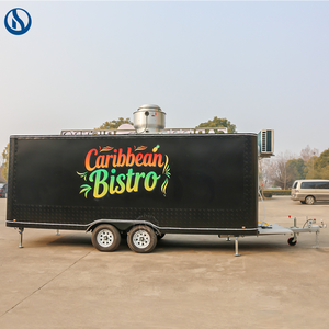 รถขายอาหารเคลื่อนที่สแตนเลสสั่งทำพิเศษยี่ห้อ Honlu พร้อมเครื่องชงกาแฟเอสเพรสโซและเครื่องบดสำหรับขายไอศกรีมและฮอทดอก - Product Image 6