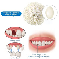 Remplissage dentaire temporaire réutilisable Remplace les dents manquantes Formage thermique Fausses dents Réparation