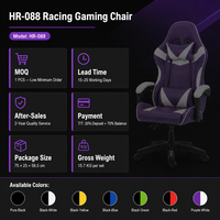 Fauteuil de Gaming Multifonction en Cuir PU, Inclinable à 135 Degrés, Repose-Pieds Rétractable, Base à Bascule, Idéal pour le Streaming et la Détente