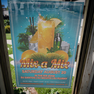 Autocollants graphiques de fenêtre en vinyle Perf à vision unidirectionnelle imprimés UV personnalisés autocollant publicitaire en vinyle perforé transparent - Product Image 1