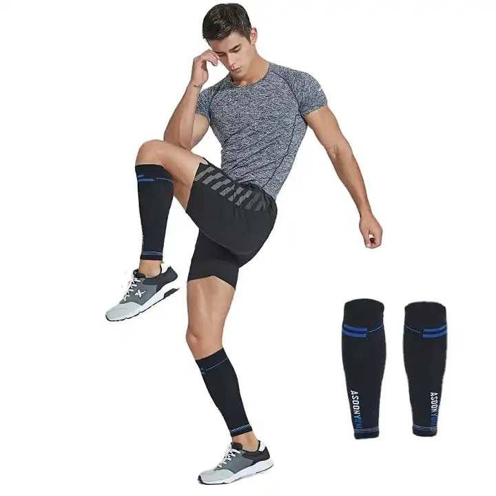 Sports Leg Socks Leg Support Guard Compression Calf Sleeves