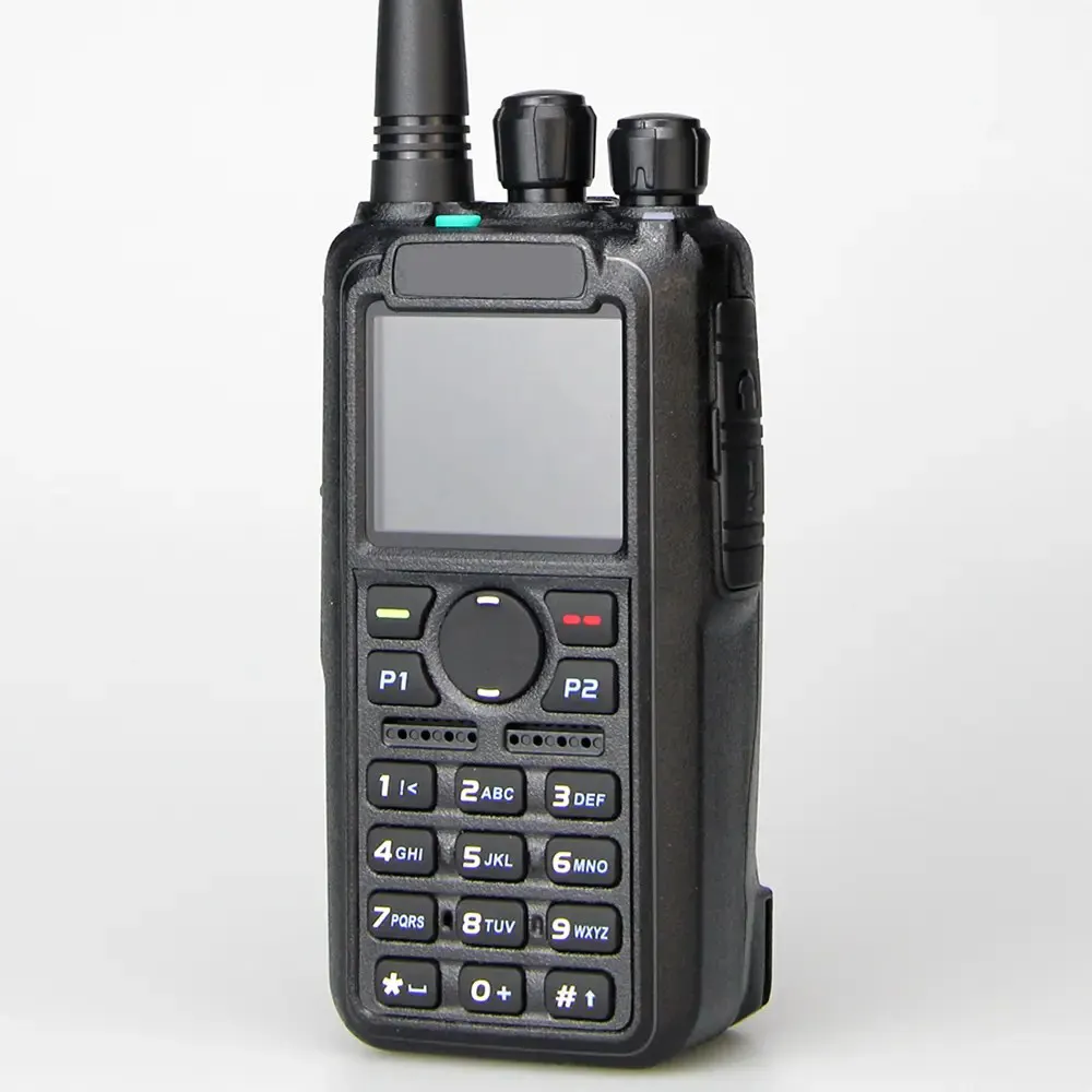 AT-D878UVII плюс DMR радио с GPS / BT / APRS Двухдиапазонная радиостанция 100 км для Anytone