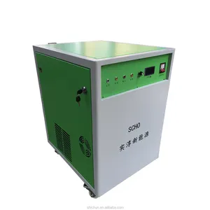 Fuel saving engine decarbonizing machine water electrolyzer oxy-hydrogen