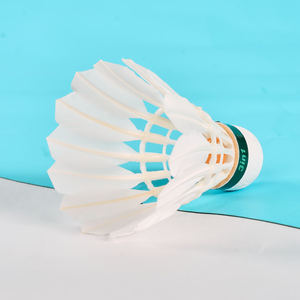 Naibao 222 Duck Feather Shuttlecocks 3in1 Indoor <b>Badminton</b> Sports Durable Full Round Feathers White 3-Pack - Product Image 3